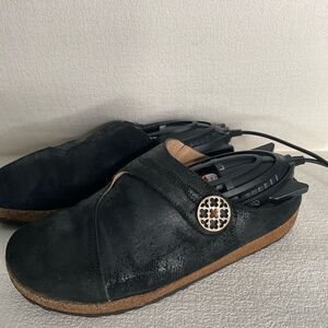 Haflinger Sandals Womens 40(9,5)Adventure Casual Comfort SlipOn Mule Clogs Black